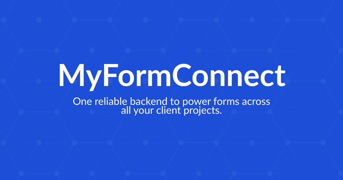 Myformconnect